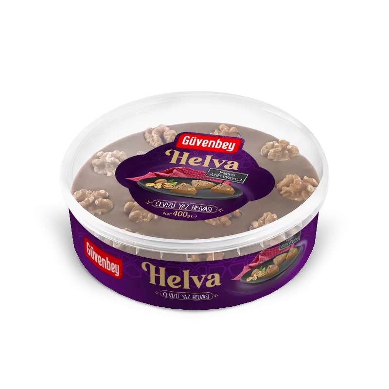 GUVENBEY Cevizli Yaz Helva 400g Kase