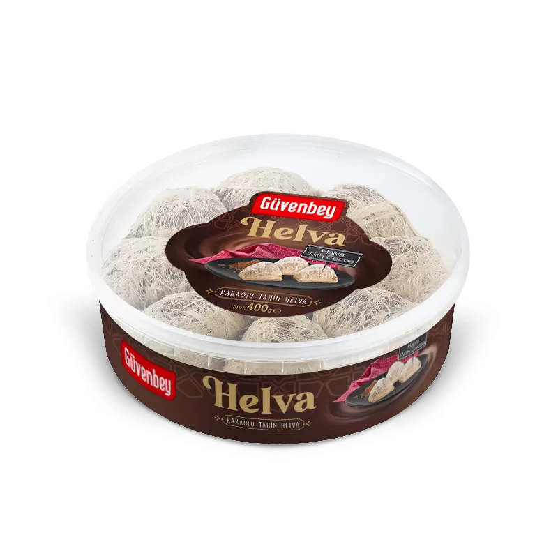 GUVENBEY Kakaolu Tahin Helva 400g Kase