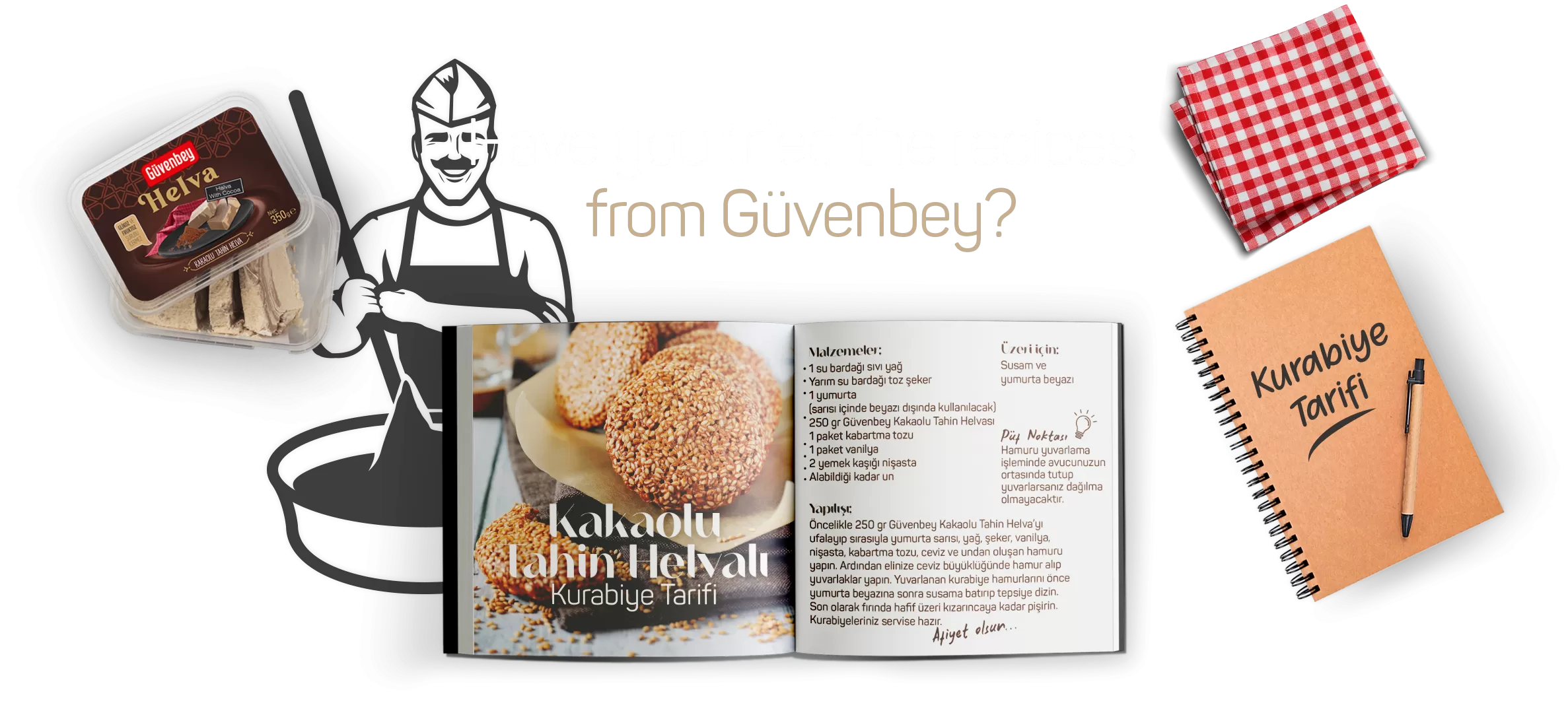 Have you tried the recipes from Güvenbey?